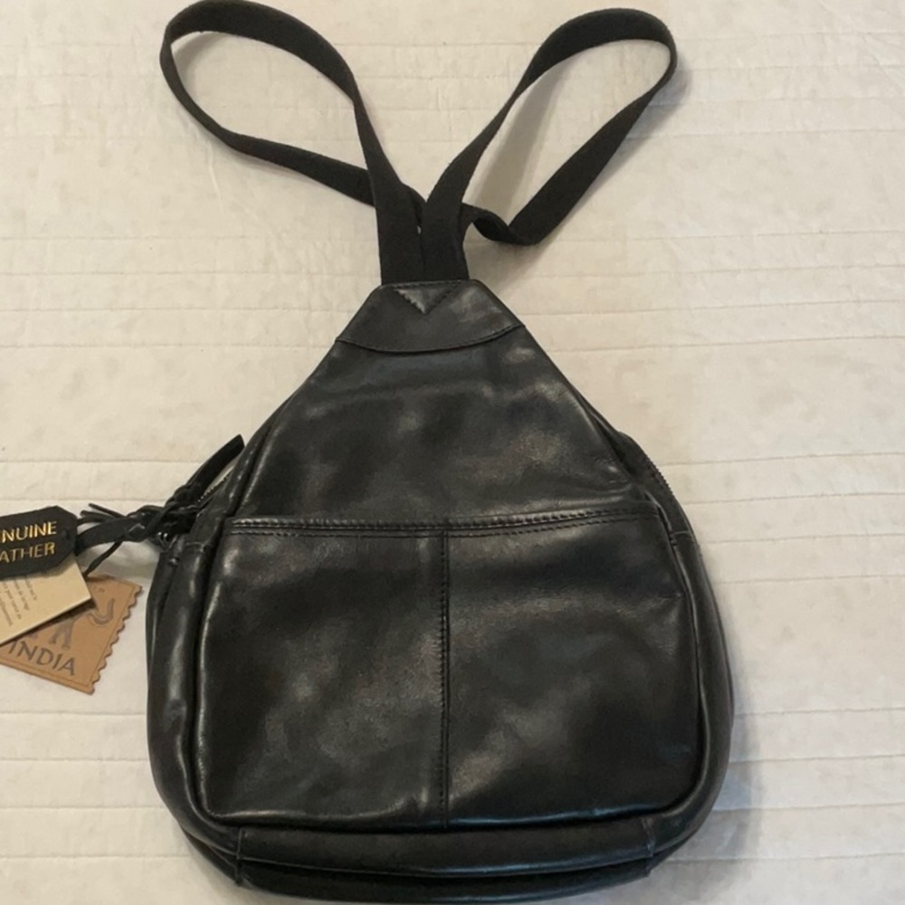 Genuine Leather Backpack